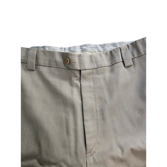 Zanella Mens Dress Slacks Oat in size 36x26 - Picture 2 of 4
